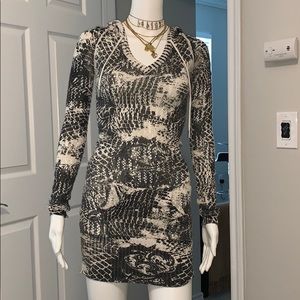 Hooded Apple Bottom dress